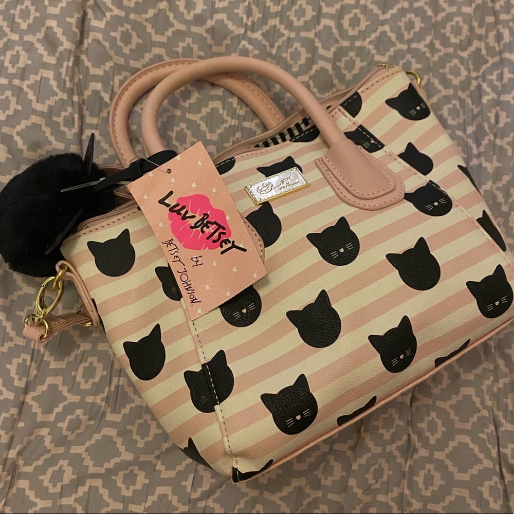 Black cat purse